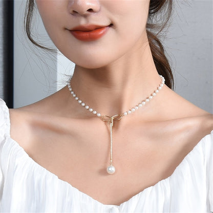 Pendant Pearl Necklaces