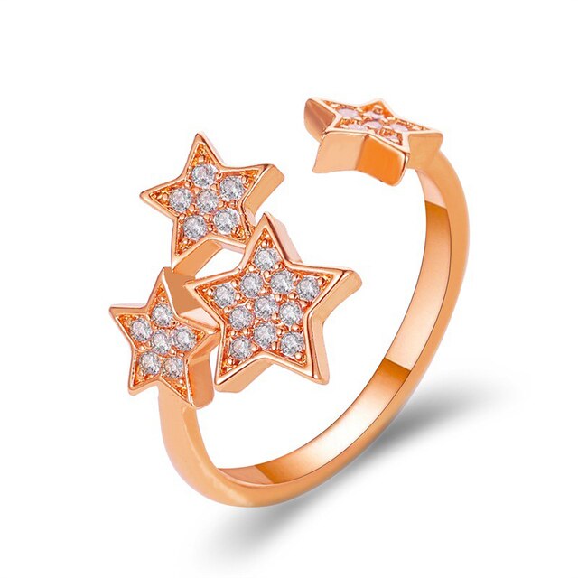 Lightning/Stars/Nature Diamond Rings