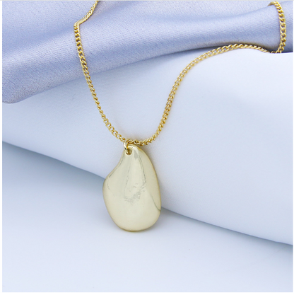 2 Piece Set of Waterdrop Gold Necklaces