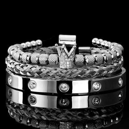 Royal Charm Men Bracelets Stainless Steel