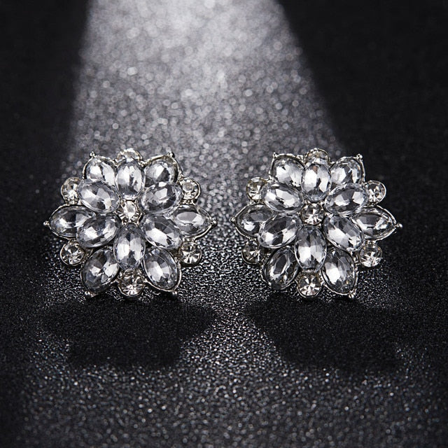 Snowflake Stud Earrings