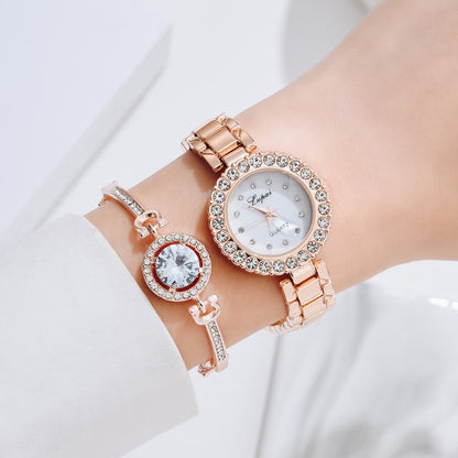 Crystal Watch Set For Women