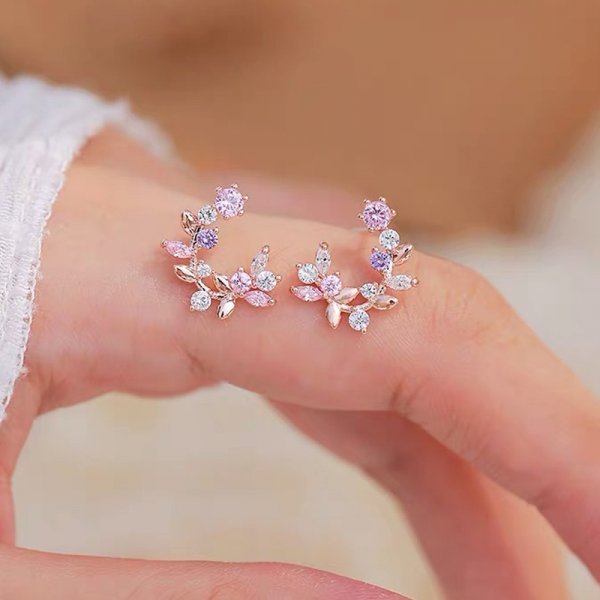 Snowflake Stud Earrings