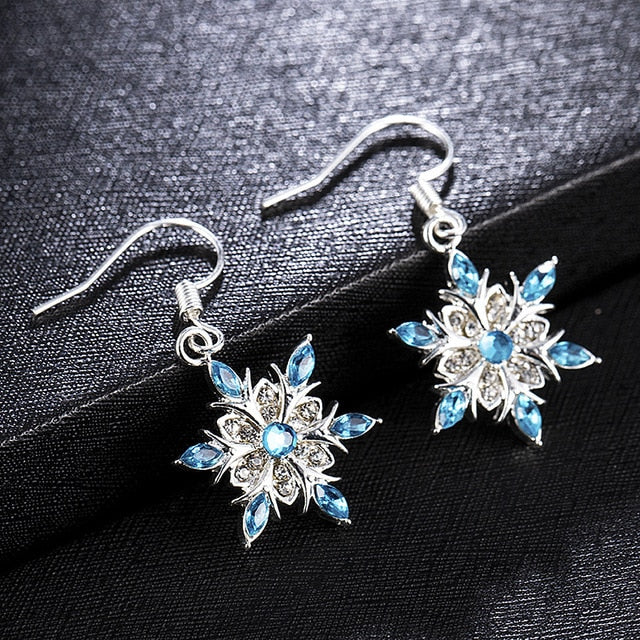 Snowflake Stud Earrings