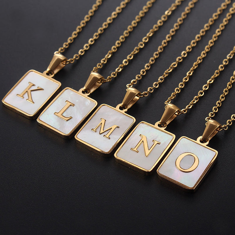 Letter Necklaces (20% Valentine's Discount)