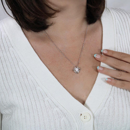 Rose Gem Necklace (20% Valentine's Discount)